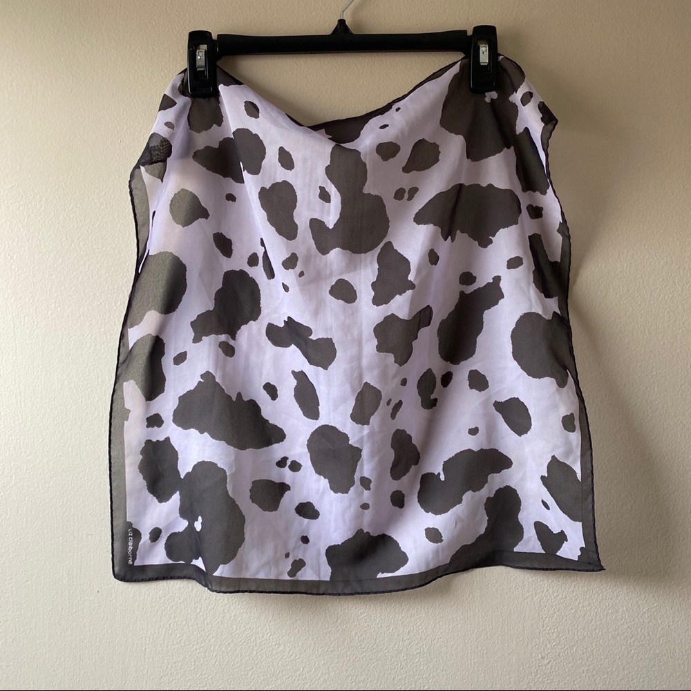 💜Animal print Silk scarves